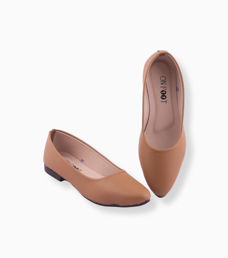Mustard Rexine Pumps Women Daily Wear