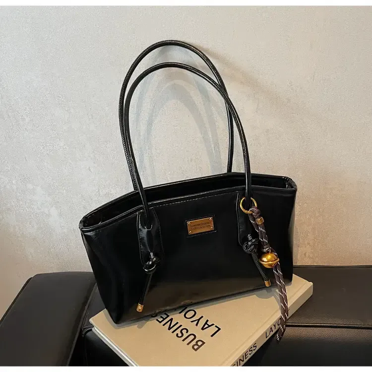 Black Crossbody Bag Women Autumn Winter 2024