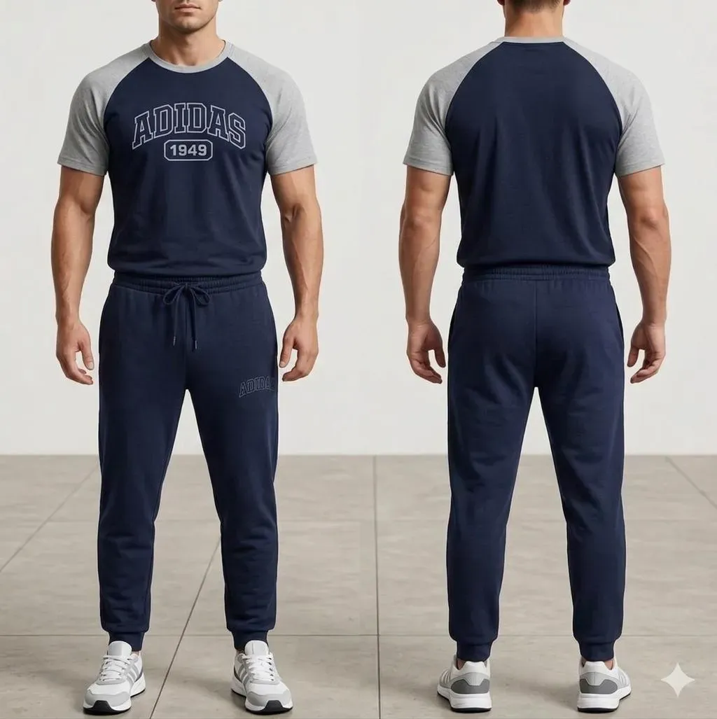 Men's Blue Audible Track Suit 2Pcs Medium to XL