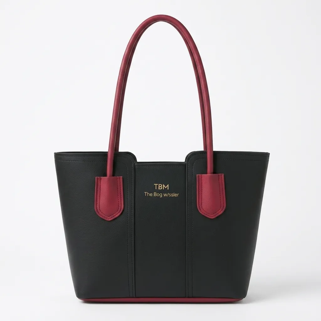 Women's Brown Leather Tote Bag - Durable & Stylish Daily Use