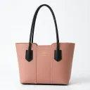 Women's Brown Leather Tote Bag - Durable & Stylish Daily Use